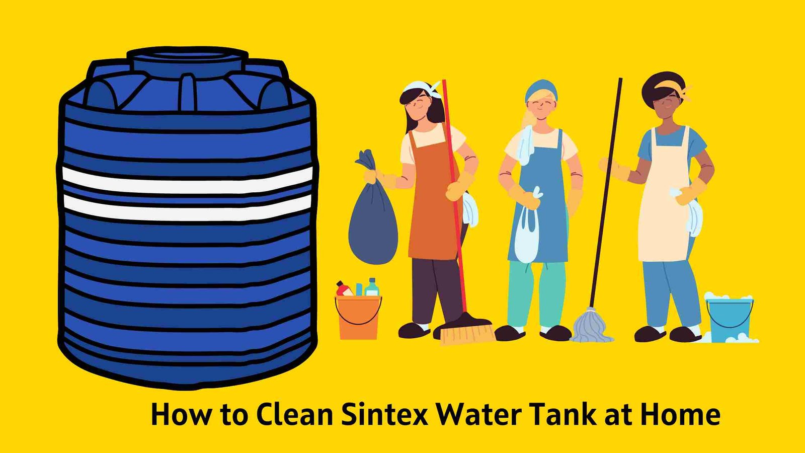 How to Clean Sintex Water Tank at Home