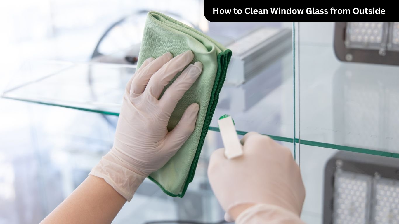 How to Clean Window Glass from Outside