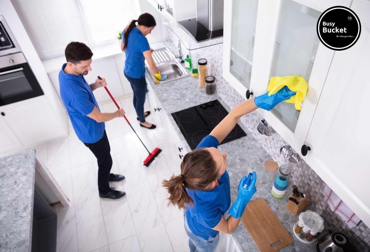 Kitchen and Bathroom Cleaning