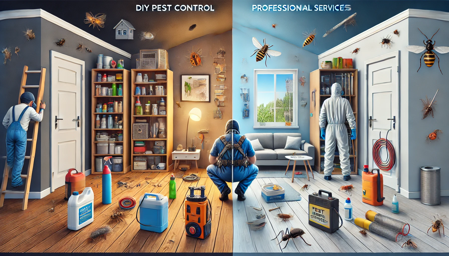 DIY Pest Control vs. Professional Services