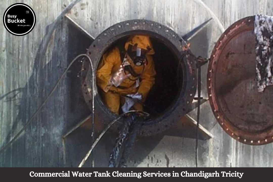 Commercial Water Tank Cleaning Services in Chandigarh 