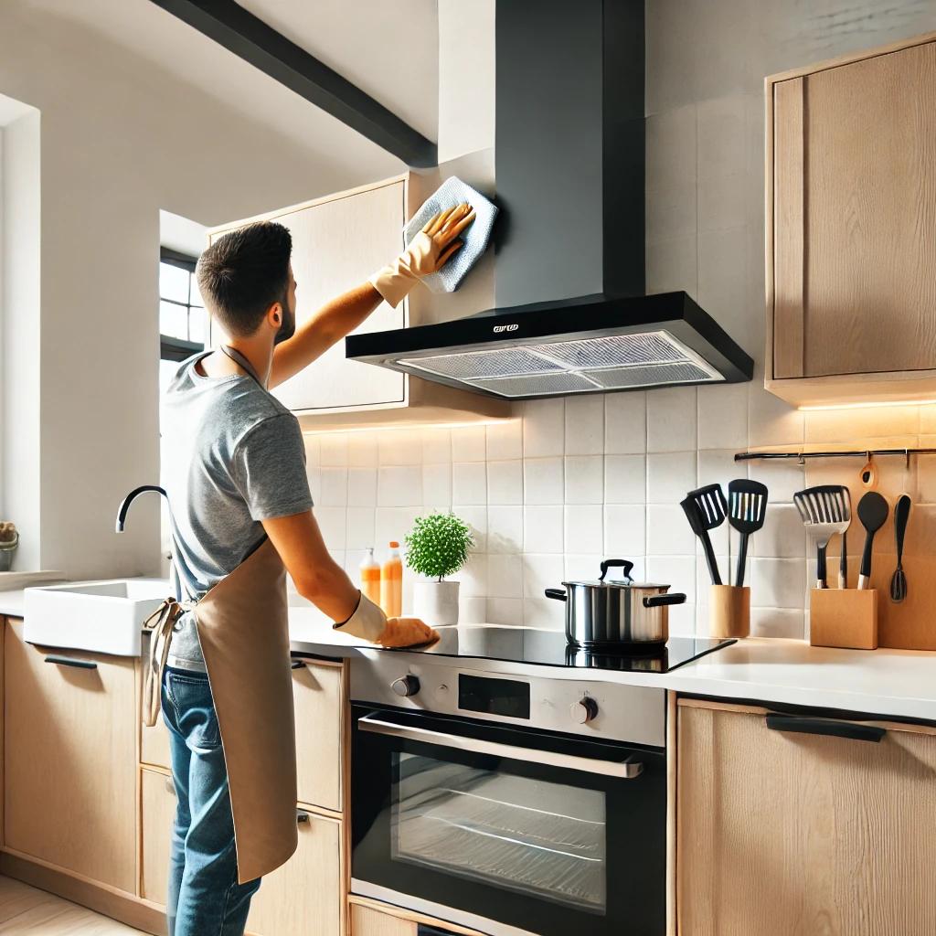 How to Clean Kitchen Chimney