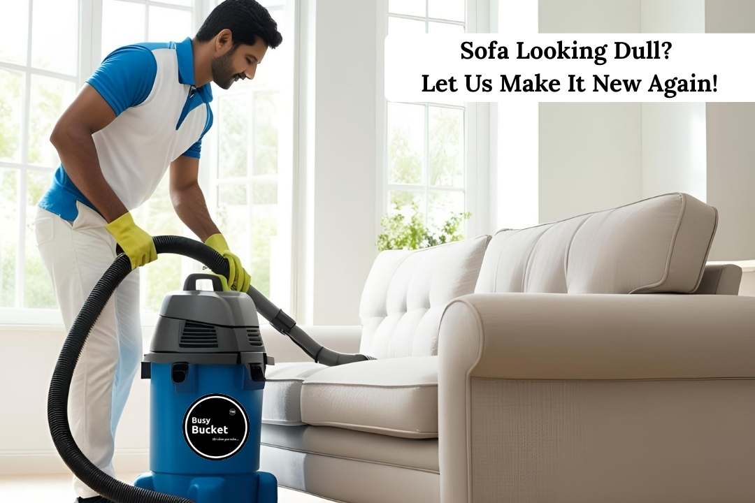 Professional sofa cleaning