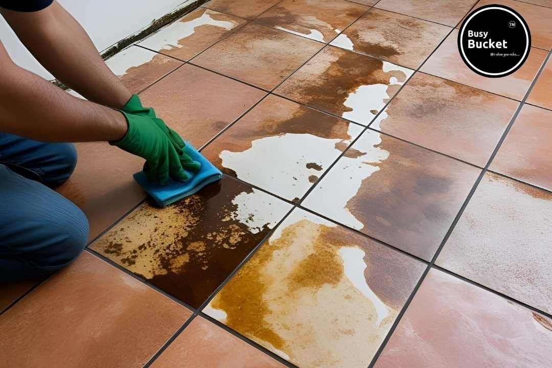 How to Remove Stain from Floor Tiles 