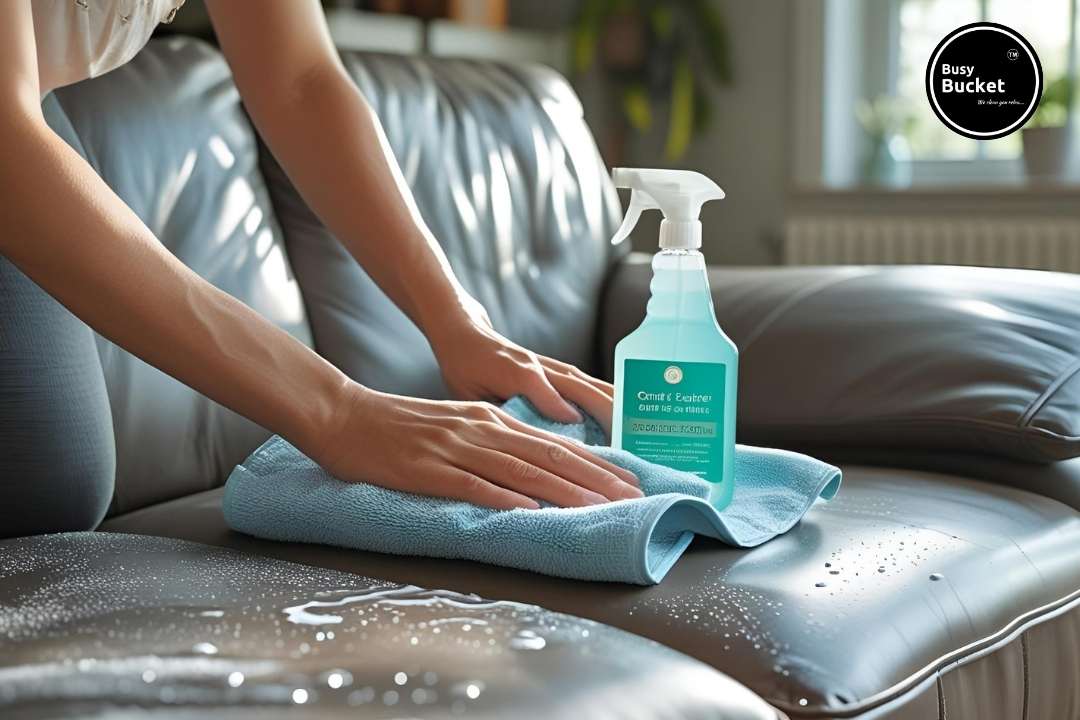 How to Clean a Faux Leather Sofa 