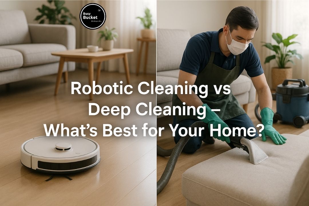 Robotic Cleaning vs Deep Cleaning
