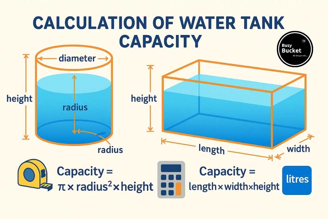 How to Calculate Water Tank Capacity in Litres